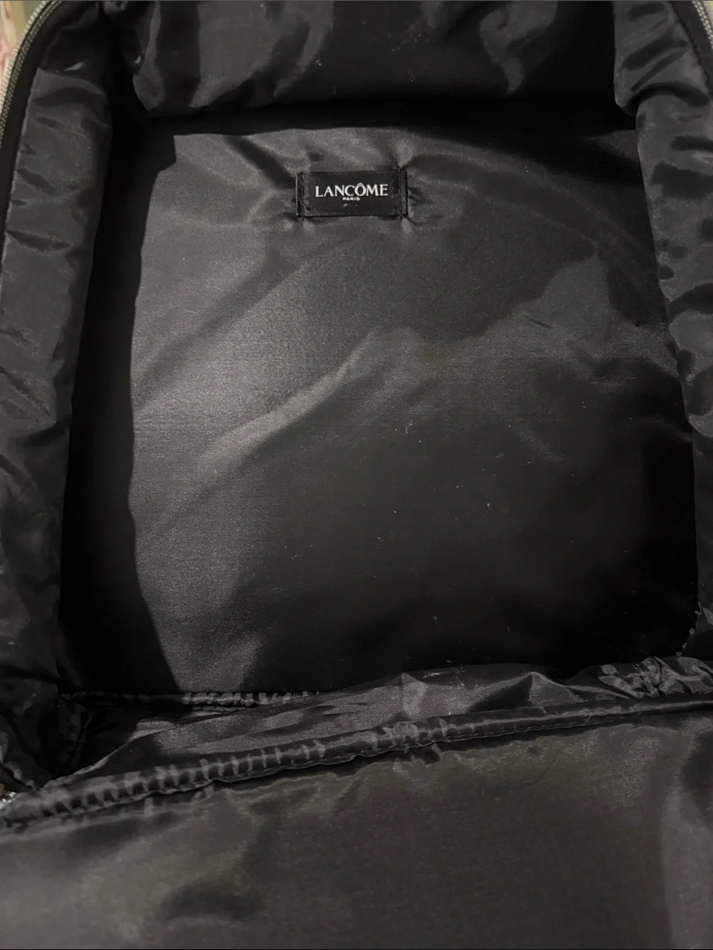 Lancôme Black Cosmetic Travel Case